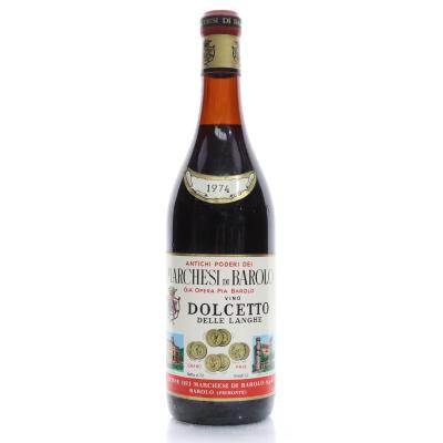 Marchesi Di Barolo 1974 Dolcetto Delle Langhe