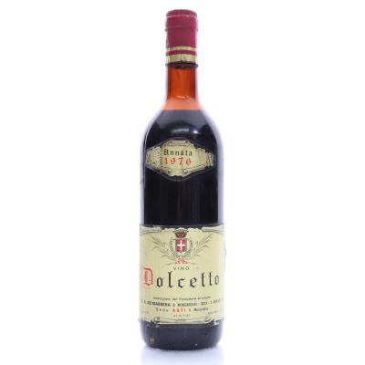 Astibarbera Dolcetto 1976 Piedmont