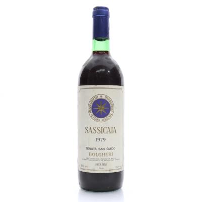 Tenuta San Guido Sassicaia 1979 Tuscany Riserva