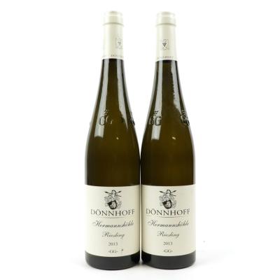 Donnhoff Niederhauser Hermannshohle Riesling 2013 Nahe GG 2x75cl