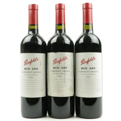 Penfolds Bin 389 Cabernet-Shiraz 2004 South Australia 3x75cl