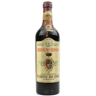 Ricasoli Brolio 1952 Chianti Classico