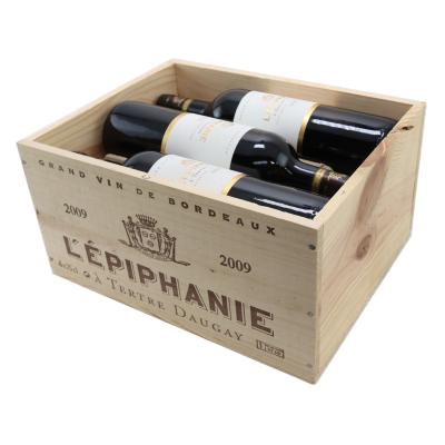 L'Epiphanie a Tertre Daugay 2009 St-Emilion Grand Cru 6x75cl / Original Wooden Case