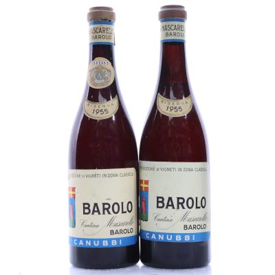 Mascarello Canubbi 1955 Barolo Riserva / 2 Bottles