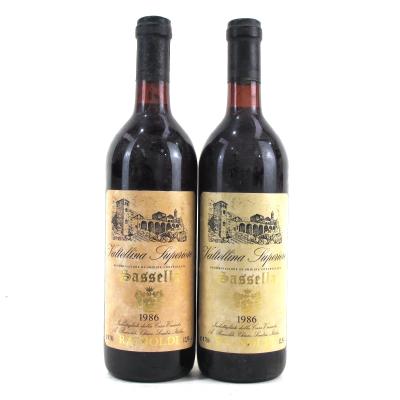 Rainoldi \"Sassella\" 1986 Valtellina  2x75cl