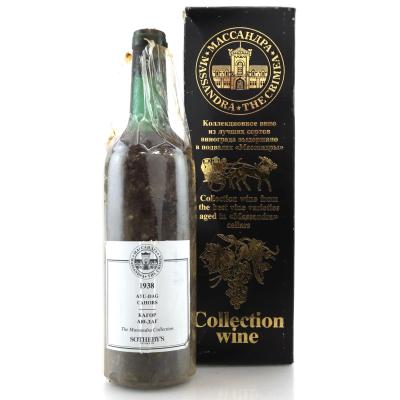 Livadia Massandra Collection Cabernet Sauvignon 1938 Crimea