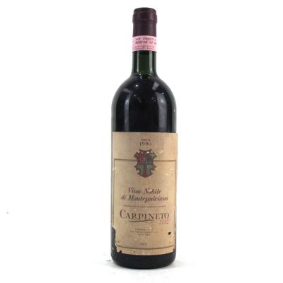 Carpineto Vino Nobile Di Montepulciano 1990 Reserva