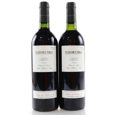 Costers Del Siurana Clos De L'Obac 1992 Priorat 2x75cl