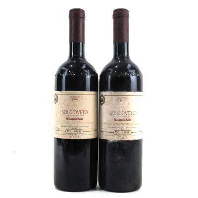 Rocca Del Macie \"Ser Gioveto\" Sangiovese 1989 Tuscany 2x75cl​ 