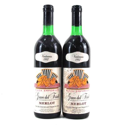 Banear Merlot 1987 Friuli 2x75cl