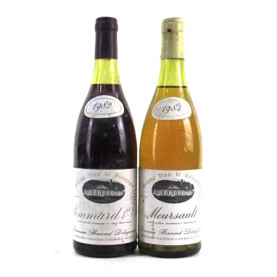 Dom. B.Delagrange 1982 Pommard 1er Cru & 1984 Meursault 2x75cl