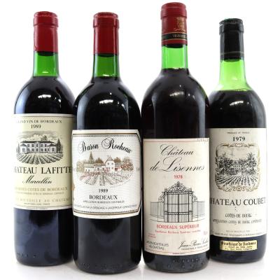 Assorted Bordeaux Wines 4x75cl