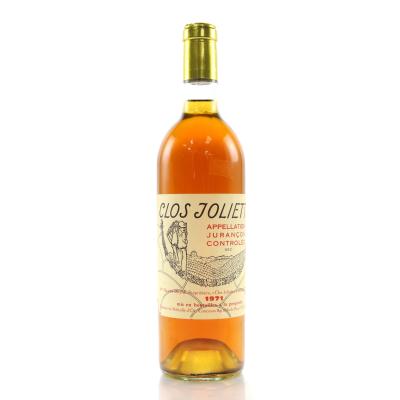 Clos Joliette 1971 Jurancon Sec