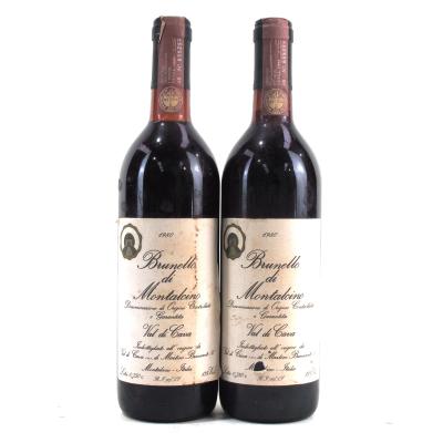 Val di Cava 1980 Brunello di Montalcino 2x75cl