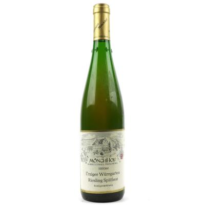 Monchhof Urziger Wurzgarten Riesling Spatlese 1990 Mosel