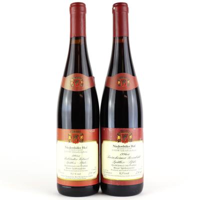 Niederthaler Blauer Spatburgunder Spatlese 1993 & 1996 Pfalz 2x75cl