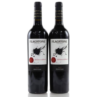 Flagstone Writer's Block Pinotage 2013 Breedekloof 2x75cl