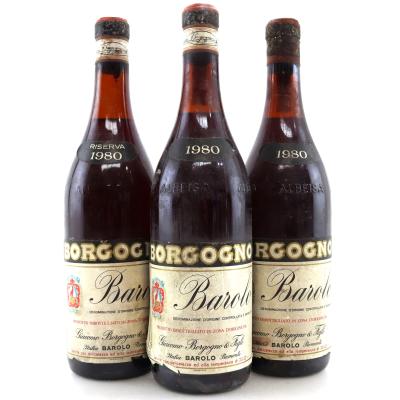 Borgogno 1980 Barolo 3x75cl