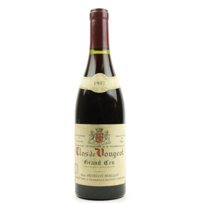 A.Hudelot-Noellat 1987 Clos De Vougeot Grand-Cru