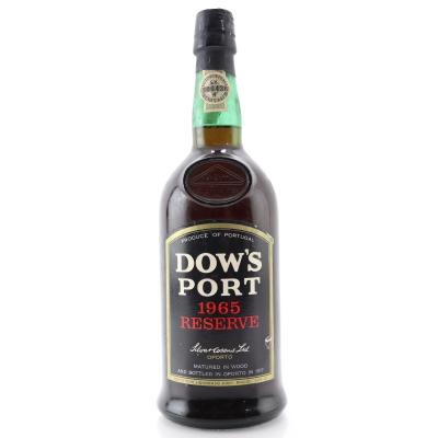 Dow's 1965 Reserve Port / Bottled 1977