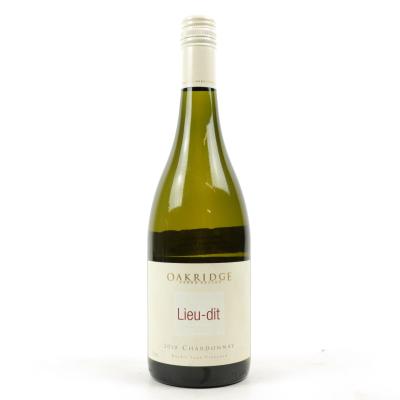 Oakridge Lieu-dit Chardonnay 2010 Yarra