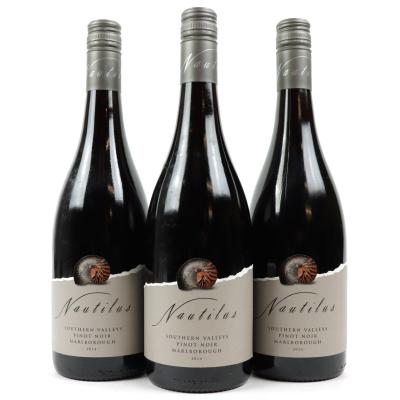 Nautilus Pinot Noir 2014 Marlborough 3x75cl