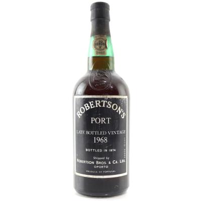 Robertson's 1968 LBV Port