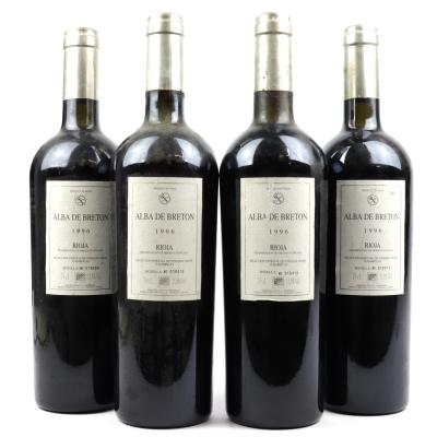 Alba De Breton 1996 Rioja Reserva 4x75cl