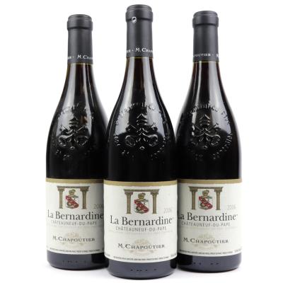 M.Chapoutier Bernardine 2006 Chateauneuf-Du-Pape 3x75cl