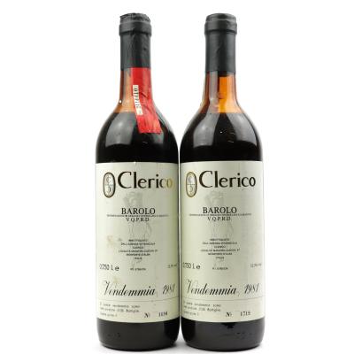 Clerico 1981 Barolo 2x75cl