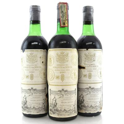 Marques De Riscal 1980 Rioja Crianza 3x75cl