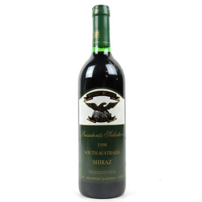 Wolf Blass Presidents Selection Shiraz 1998 South Australia