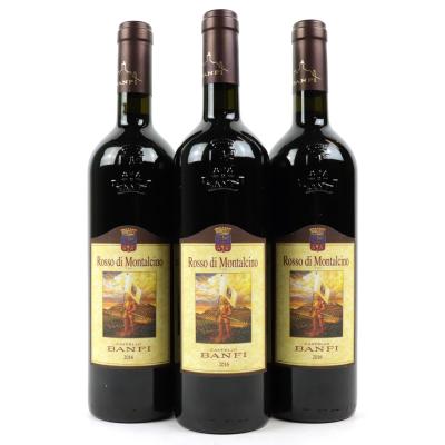 Banfi 2016 Rosso di Montalcino 3x75cl