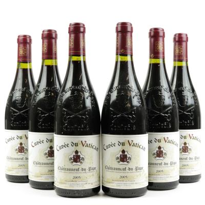 Cuvee Du Vatican 2005 Chateauneuf-Du-Pape 6x75cl