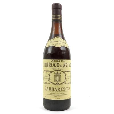 Parroco Di Neive 1978 Barbaresco Riserva Speciale