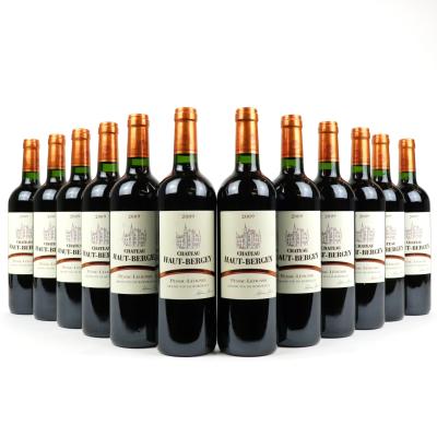 Ch. Haut-Bergey 2009 Pessac-Leognan 12x75cl
