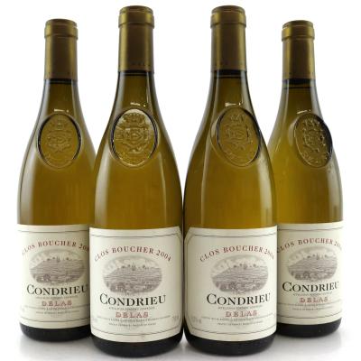 Delas Clos Boucher 2004 Condrieu 4x75cl