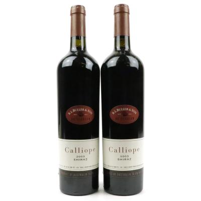 R.L.Buller Rutherglen Calliope Shiraz 2003 Victoria 2x75cl