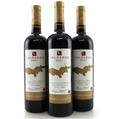 Valsardo 2001 Ribera Del Duero Reserva Superior 3x75cl