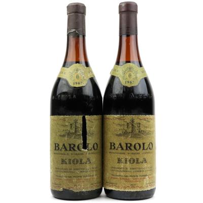 Kiolo 1967 Barolo 2x72cl