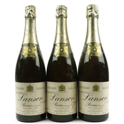 Lanson Demi-Sec NV Champagne 3x77cl