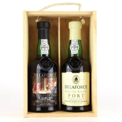 Delaforce Tawny & White Ports 2x37.5cl / Presentation Box