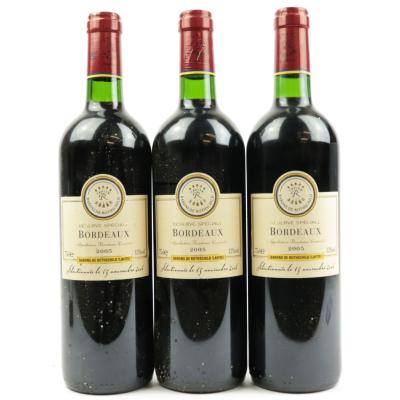 Dom. Barons De Rothschild (Lafite) Reserve Speciale 2005 Bordeaux 3x75cl