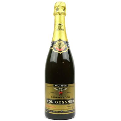 Pol Gessner Brut Reserve 1969 Vintage Champagne