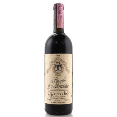 Quercecchio 1988 Brunello di Montalcino