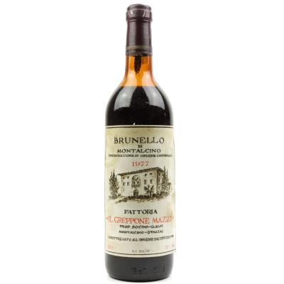 Il Greppone Mazzi 1977 Brunello di Montalcino