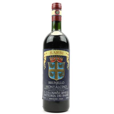 Fattoria Dei Barbi 1987 Brunello di Montalcino Riserva