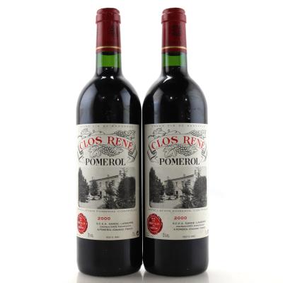 Clos Rene 2000 Pomerol 2x75cl