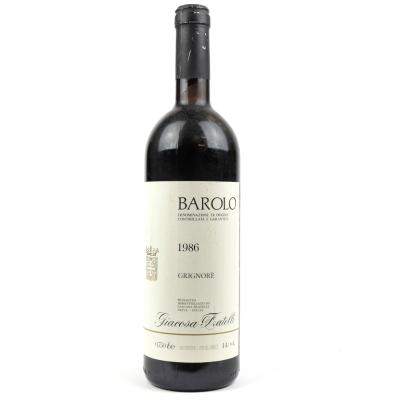 G.Fratelli Grignore 1986 Barolo