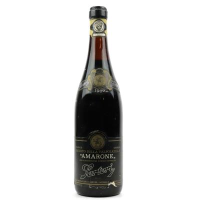 Sartori Recioto Della Valpolicella 1969 Amarone